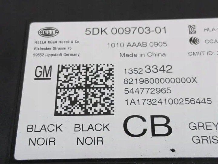 фото №7, Модуль bezkluczykowy chevrolet corvette c7 grand sport 13523342 ecu -