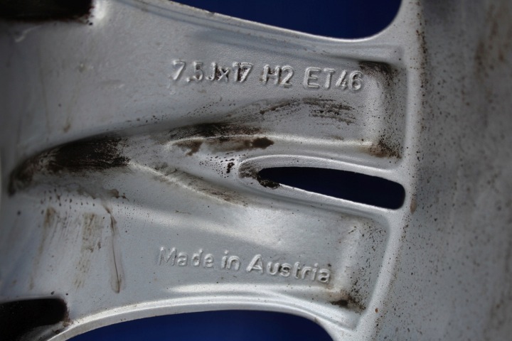 фото №12, Алюминиевый диск 17" oem номер mercedes cl w215 c215 w220 s класс a2204012402 1