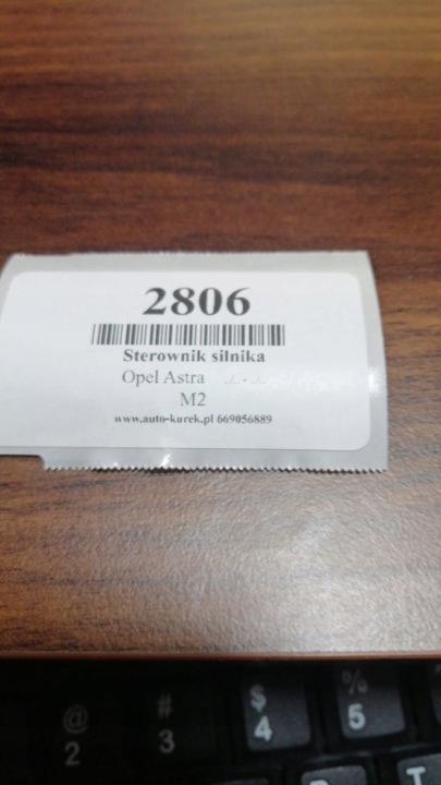 фото №5, Opel astra 1.4 блок управления двигателем (ecu) 16183129