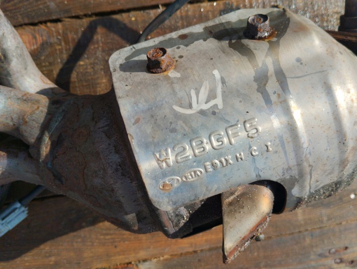 фото №3, Катализатор коллектор hyundai i30 ii kia ceed ii 1.2 1.4 16v w2bgf5