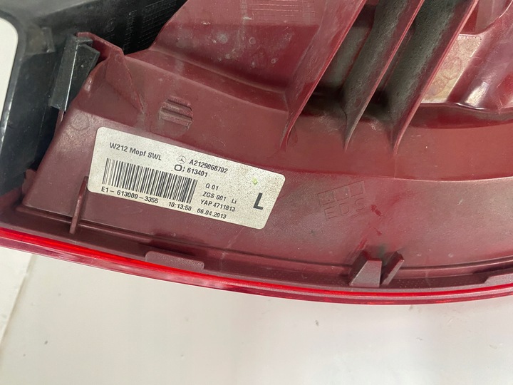 фото №16, Mercedes w212 рестайлинг лампа левый зад led a2129068702