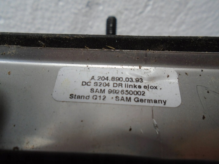 фото №5, Рейлинги крышные a2048900393 mercedes-benz c w204