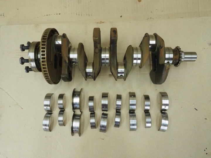 фото №13, Opel corsa 1.2 16v a12xer 55561959 вал колінчастий з вкладиші