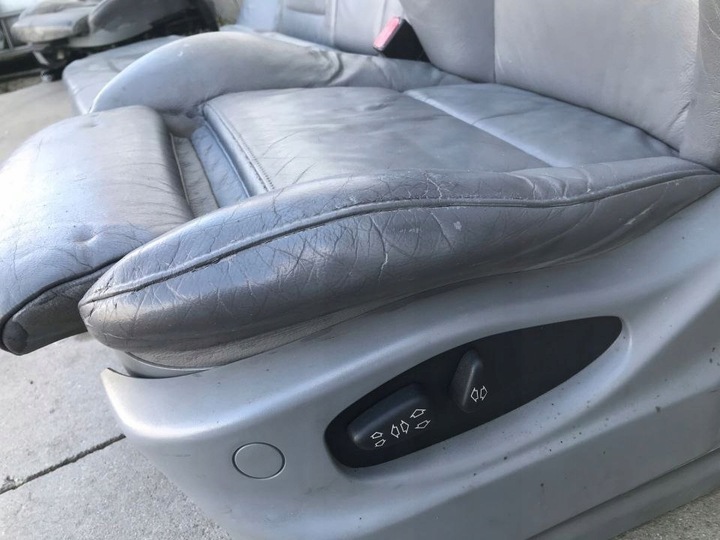 фото №10, Сидіння bmw x5 e53 99-06r. диван шкіра комплект електричні з підігрівом ang