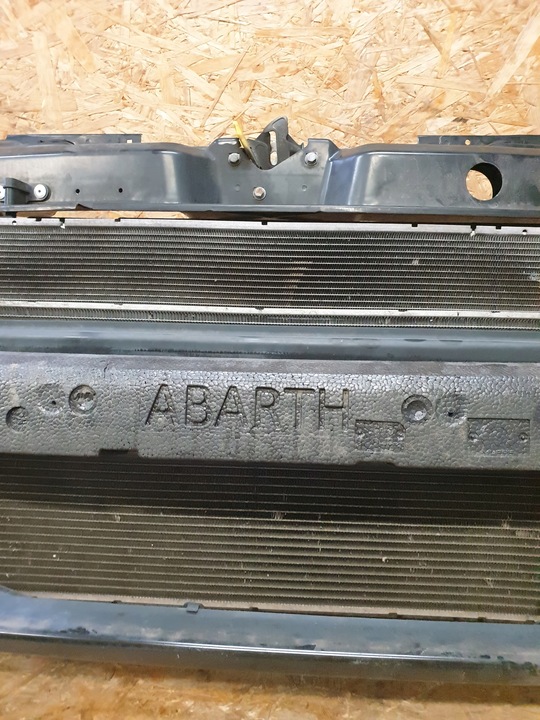 фото №5, Fiat 500 abarth pas переднє радіатор рестайлінг 1.4 turbo