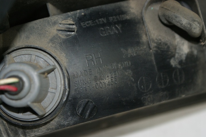 фото №14, Лампа правая задняя правые зад крыло лампа крыльев daewoo lanos 0311-001456