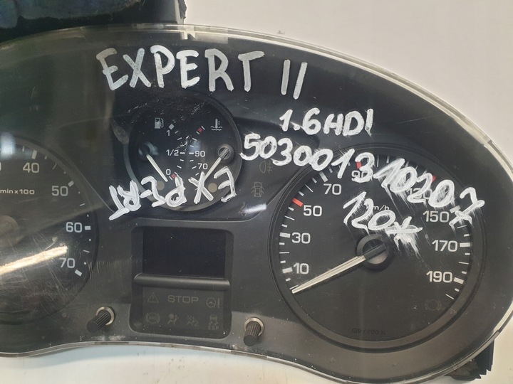 фото №6, Спідометр  прилади puegeot expert ii 1.6 hdi 503001310207