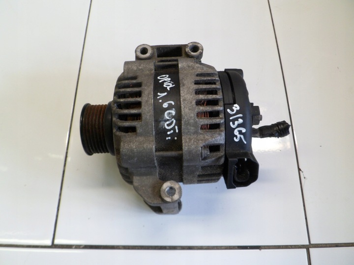 фото №1, Opel astra iv j insignia 1.6cdti b16dth генератор 13586367