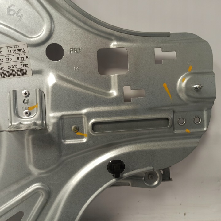 фото №5, Hyundai ix35 підйомник скло праві перед 4 pin eu 81320-2y000