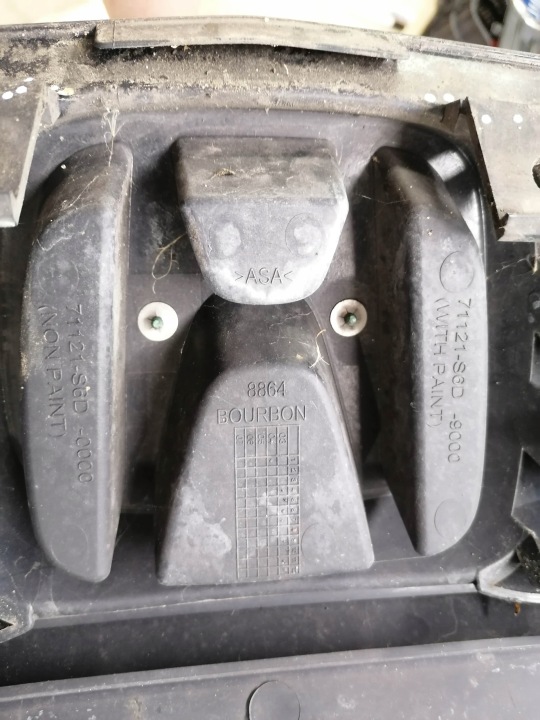фото №12, Решётка бампера honda civic vii 7 рестайлинг oem