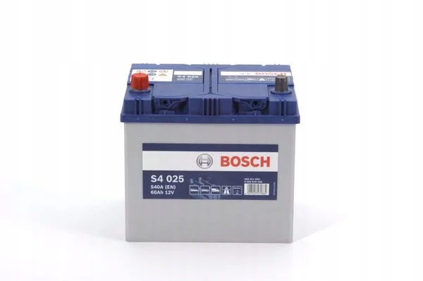 BO 0092S40250 АКУМУЛЯТОР BOSCH S4 60AH, 540A, L+ 232X