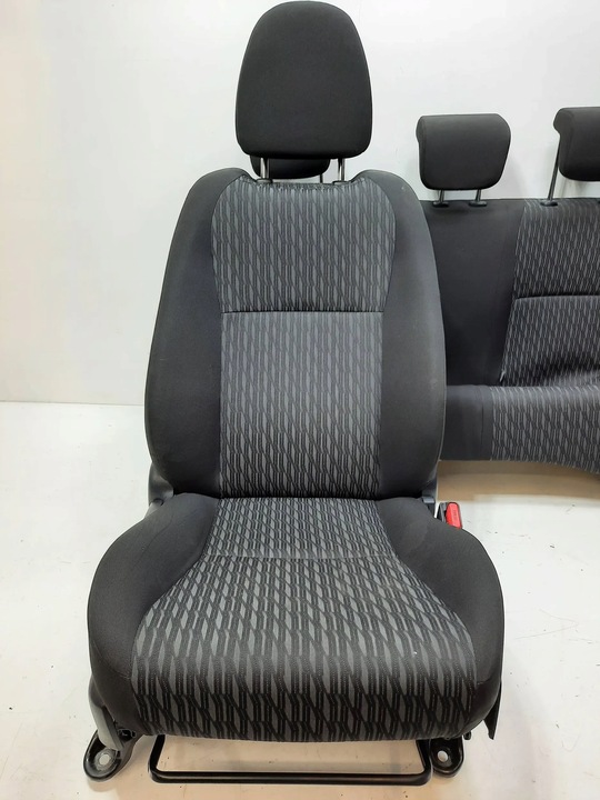 фото №9, Toyota yaris iii 11-14 5d сиденье сиденья сиденья лавка обивка 1,0 b 1krb52