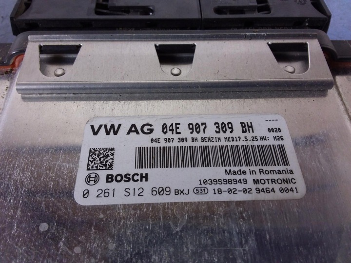 фото №4, Vw golf vii 1.4 tsi бортовой компьютер (эбу) 04e907309bh