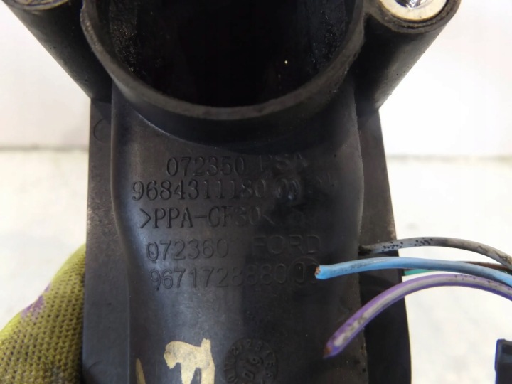фото №5, Fiesta mk7 1,6tdci труба воздуховод воздуха 9684311180