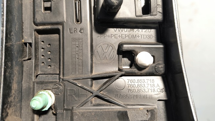фото №12, Планка крила накладка правий перед volkswagen touareg iii 760