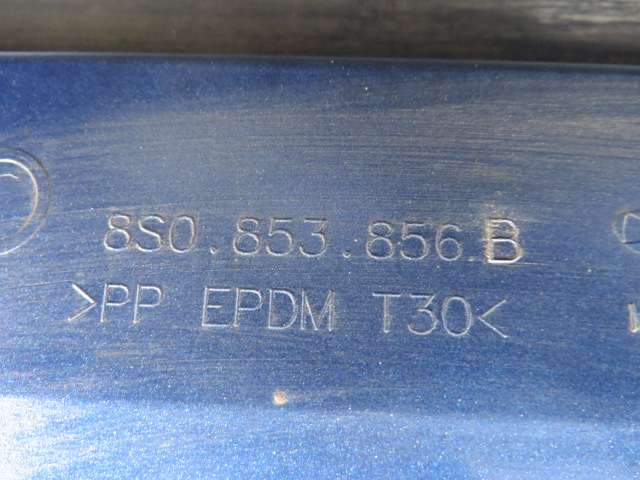 фото №7, Audi tt 8s0 порог правый накладка