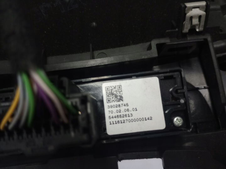 фото №11, Opel astra k панель кондиціонера тунель 39042438 39028745 529131017 європа