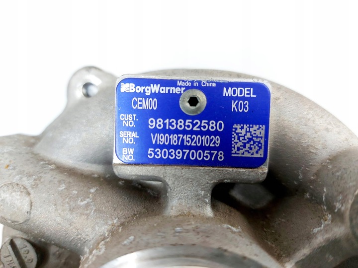 фото №9, Peugeot 508 ii 19r. citroen турбонагнітач 1.6 thp 9813852580