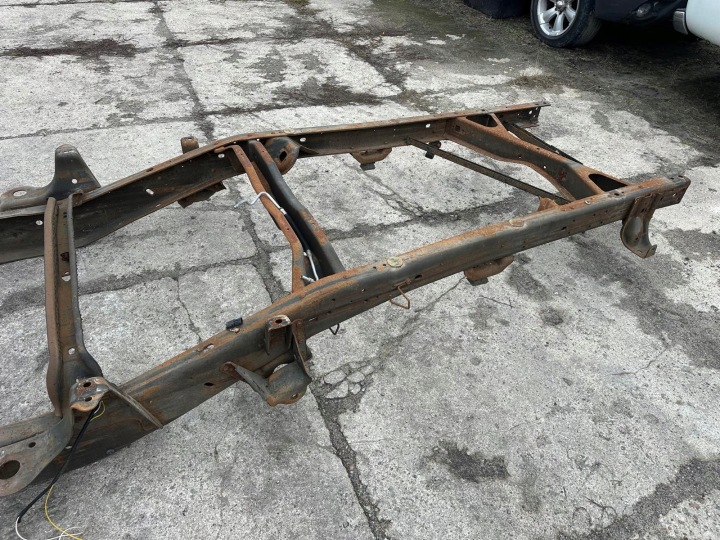 фото №11, Chevrolet silverado gmc sierra k2500 k3500 92-00r рама кузова длинный bed