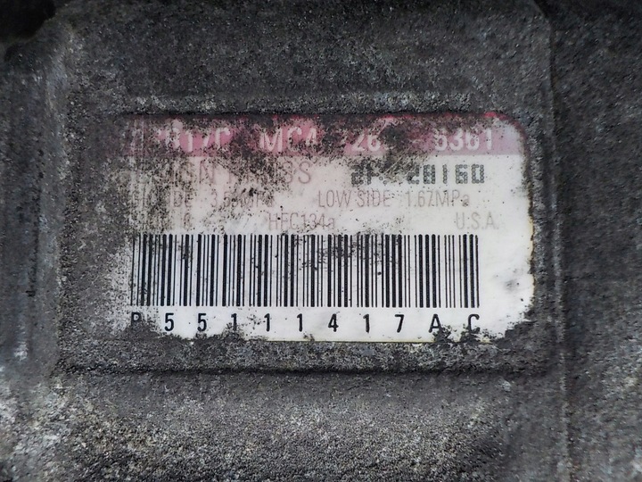 фото №6, Voyager v 11r 2.8 crd 163km vm64c компрессор кондиционера p55111417ac