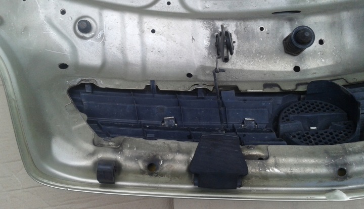 фото №9, Капот крышка двигателя решётка радиатора решётка opel meriva a i 2003-2010 z40m