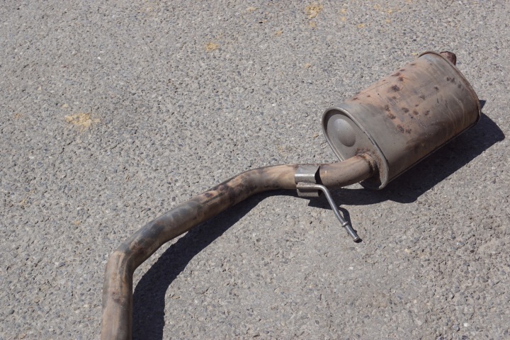 фото №10, Вихлоп глушник кінцевий vw passat b7 2.0 tdi 3c0253411bk