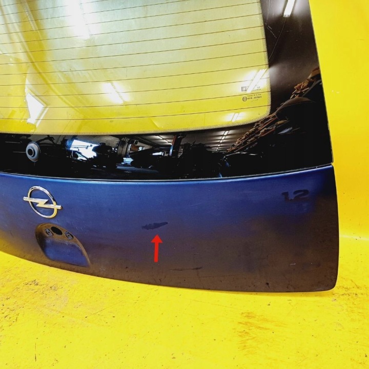 фото №6, Крышка зад задняя крышка багажника opel corsa c 3d hb lak. z21b nr496