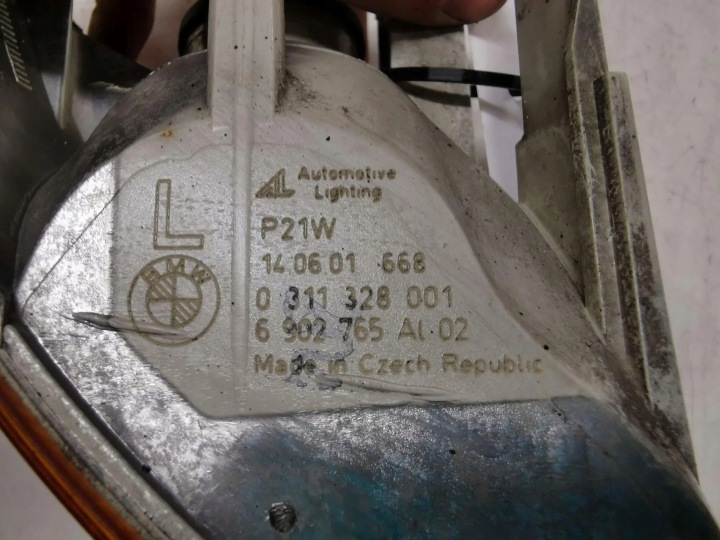 фото №8, Передняя левая фара поворотник bmw 3 e46 1315106140 2.0l дизель 100kw