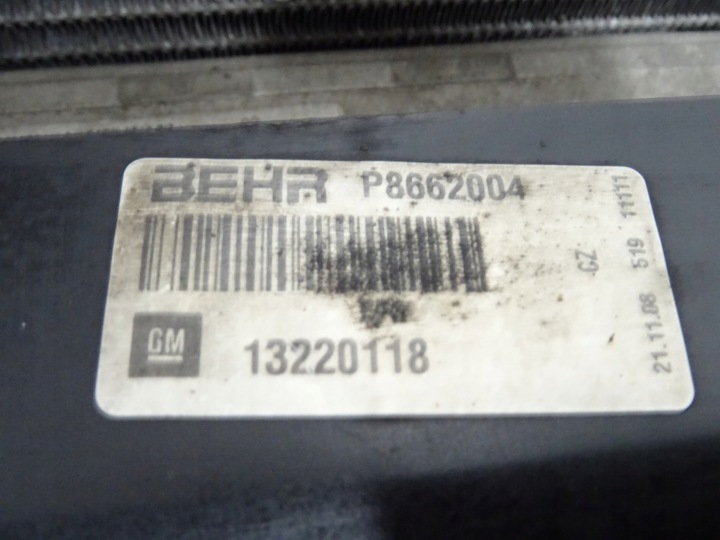 фото №5, Opel astra j iv 1.7 cdti комплект радиатор вентилятор основний  кондиционера