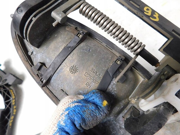 фото №7, Saab 9-3 93 i 2003r ручка дверь правые перед