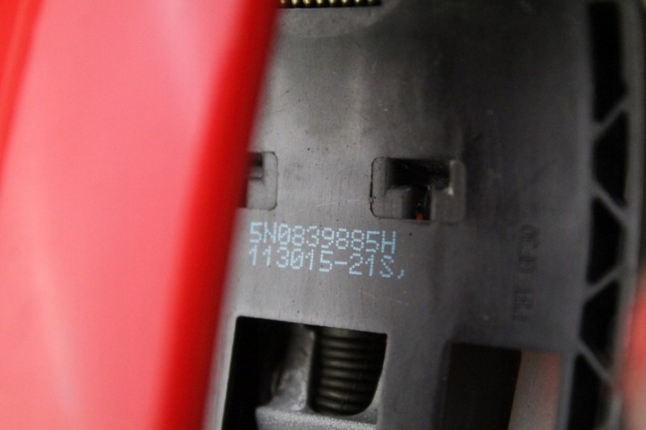 фото №9, Ручка ліва зад задня червона 5n0839885h seat toledo 4 iv 12-18