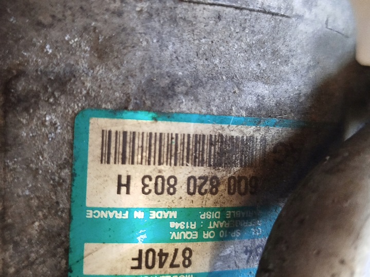 фото №10, Компрессор кондиционера fabia 1 vw polo seat ibiza 6q0820803h