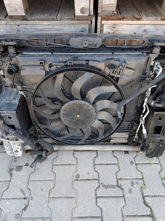 фото №12, Pas перед переднее радиатор mercedes ml gle gls w166 63 amg комплект