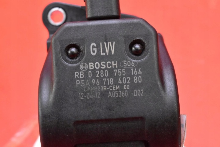 фото №8, Потенциометр педаль газа eu 9671840280 citroen c4 2 ii 1.6 vti 120 km 10-17