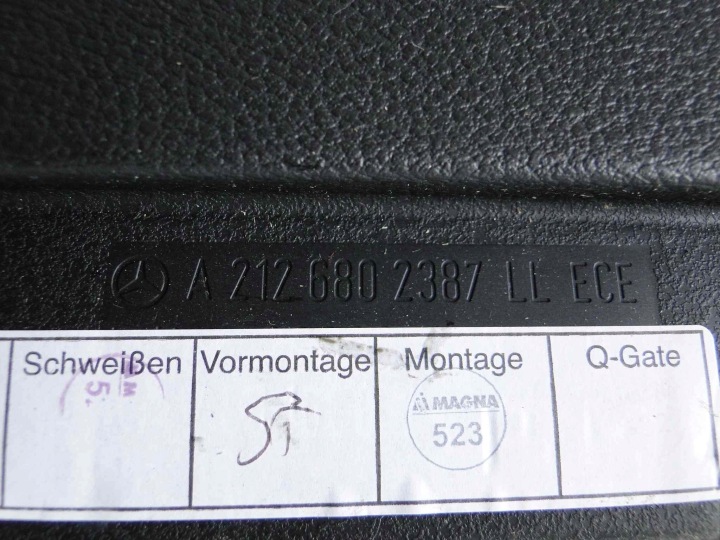 фото №14, Mercedes e w212 212 рестайлинг консоль торпедо капот новая