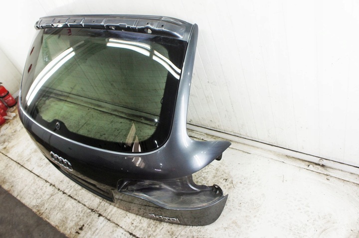фото №5, Qk014 audi q7 4l ^ крышка багажника стекло 08r дэйтона gray жемчуг lz7s