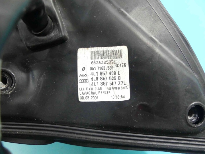фото №9, Зеркало левое audi q7 i 4l чёрный eu 4l1857409l
