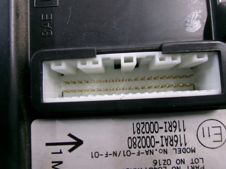 фото №6, Nissan juke yf15 f15 модуль комфорта 116rai-000280