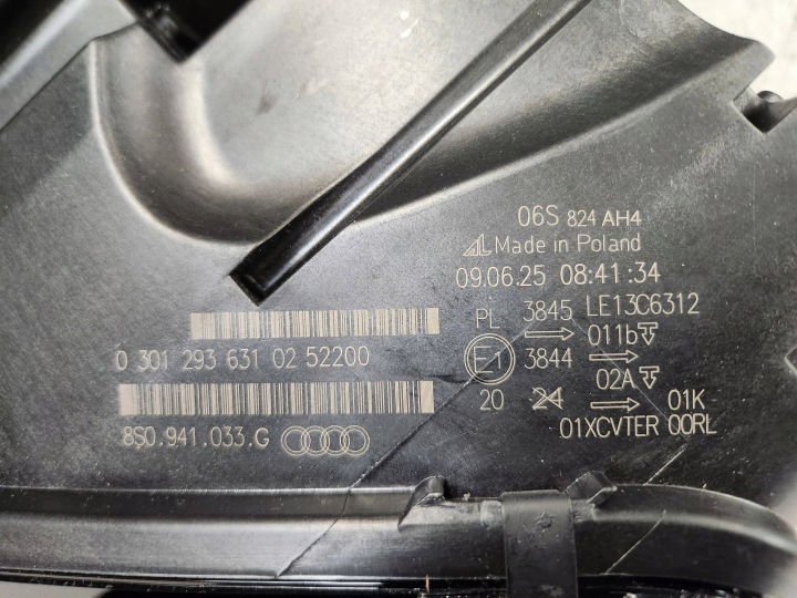 фото №16, Фара передня передня ліва - audi tt 8s0941033g рестайлінг повний led 18-