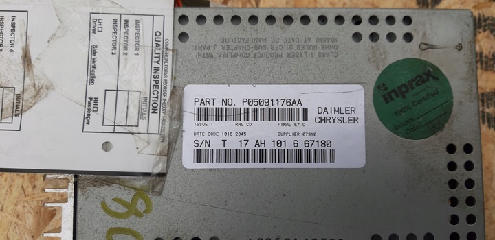 фото №3, Радіо jeep grand cherokee 05-07r dodge ram