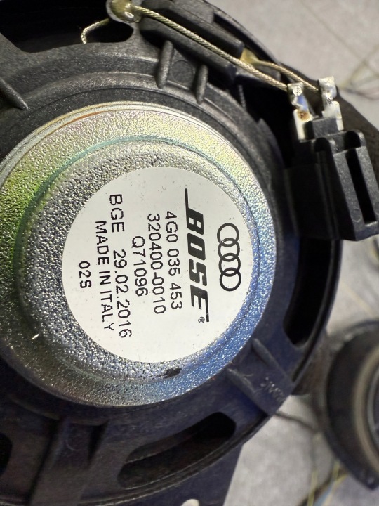 фото №12, Audi a7 s7 c7 4g8 рестайлінг озвучення bose комплект