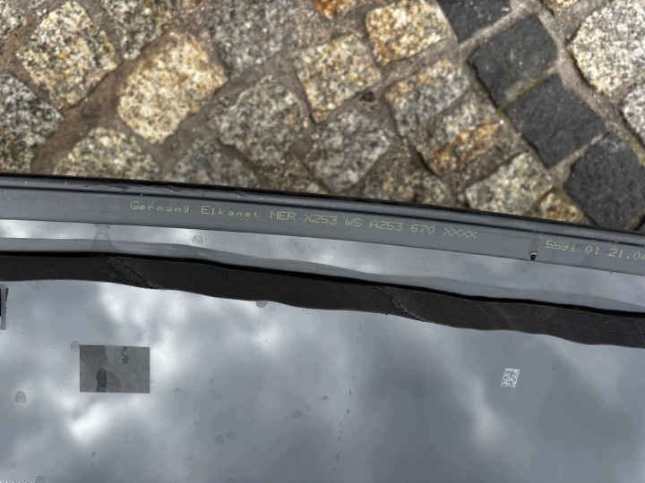фото №15, Mercedes 253 glc скло лобове перед 2536700801 2538210700 оригінал