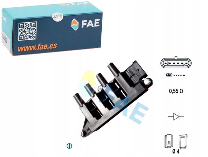 фото №1, Котушка запалювання fae