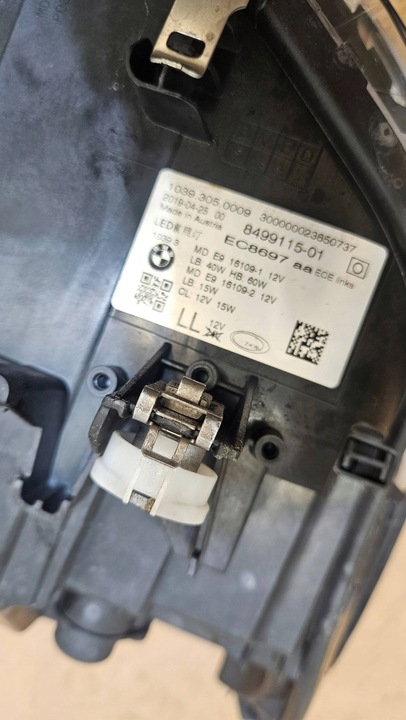 фото №11, Лампа перед передня ліва bmw g30 g31 повний led 8499115-01