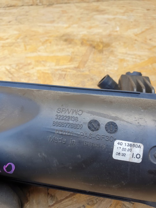 фото №14, Volvo xc40 труба інтеркулер 32222139 32222138 2.0d