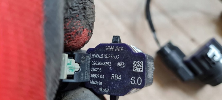 фото №8, S3 8y a3 датчик pdc парковка штекер lz7s 5wa919275c vw audi
