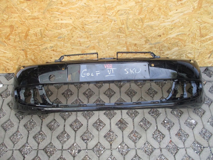 фото №1, Бампер перед переднє vw golf vi 5k0 4x pdc омивачі bdb 5k0807221