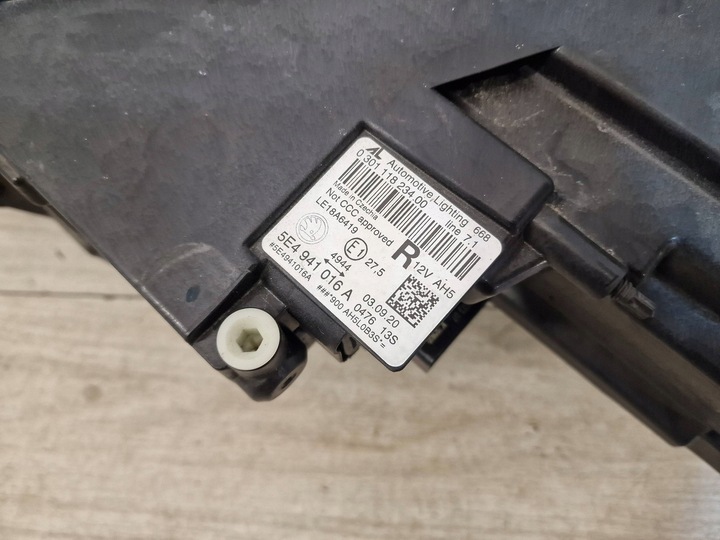 фото №6, Фара лампа crystal полный led европа оригинал skoda octavia iv 4 5e