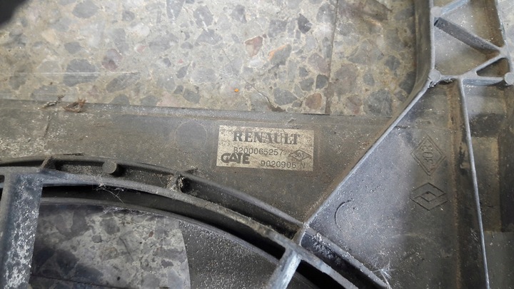 фото №9, 9020906 вентилятор радіатор renault scenic i 1.6
