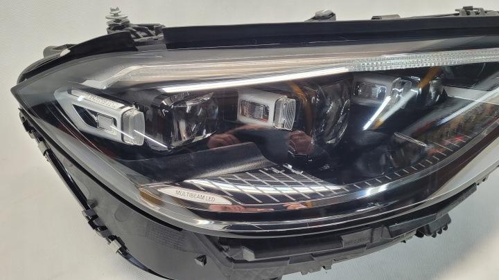 фото №11, Mercedes s223 w223 повний led multibeam праве фара